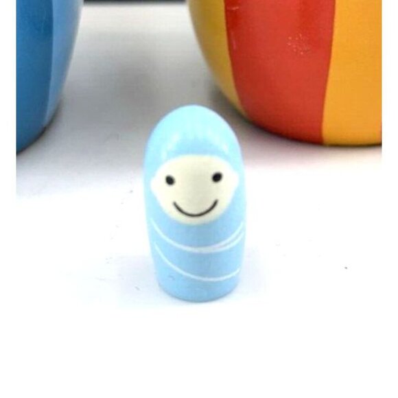 Imagination Generation Nativity Nesting 6 pc Set Jesus Mary Joseph Three Wisemen - Picture 7 of 8